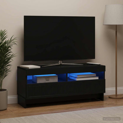 Led Tv Skříň Ede 100 X 35 X 43 Cm Kompozitní Dřevo