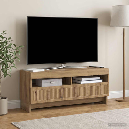 Led Tv Skříň Ede 100 X 35 X 43 Cm Kompozitní Dřevo