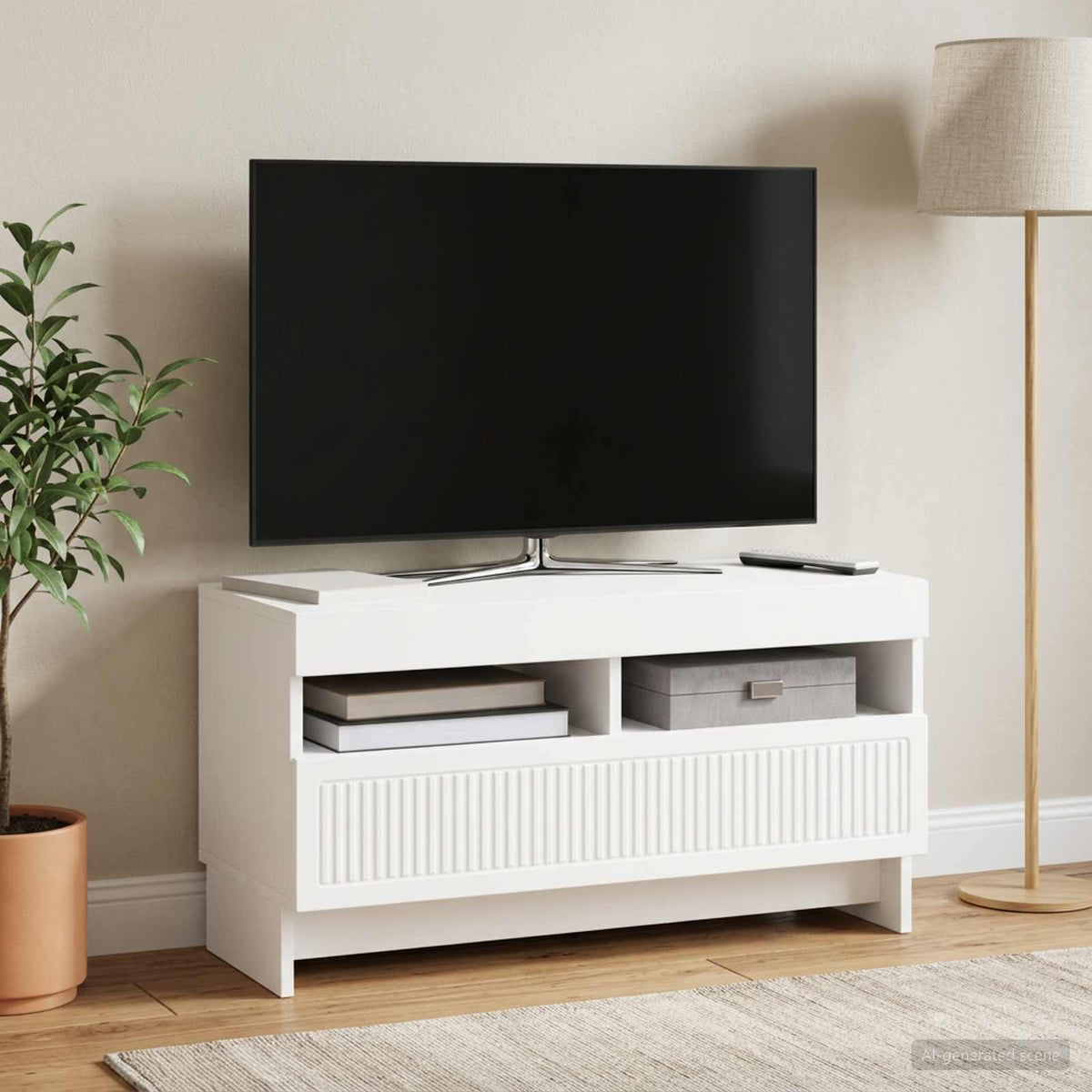 Led Tv Skříň Alkmaar 81 X 35 X 43 Cm Kompozitní Dřevo