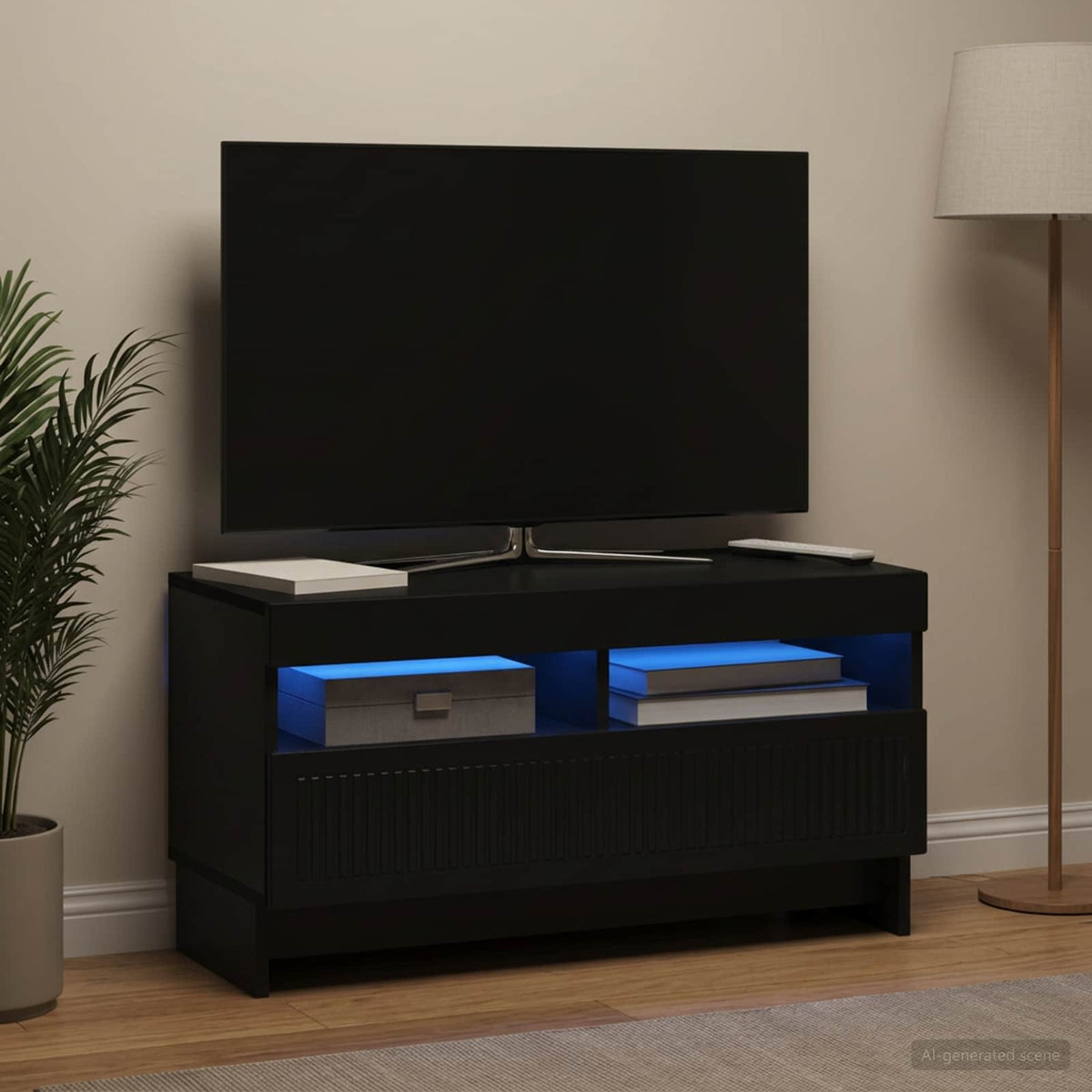 Led Tv Skříň Alkmaar 81 X 35 X 43 Cm Kompozitní Dřevo