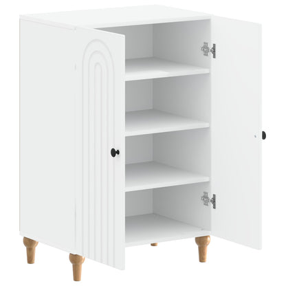 Skříň Na Obuv Alkmaar 59,5 X 39,5 X 90 Cm Kompozitní Dřevo