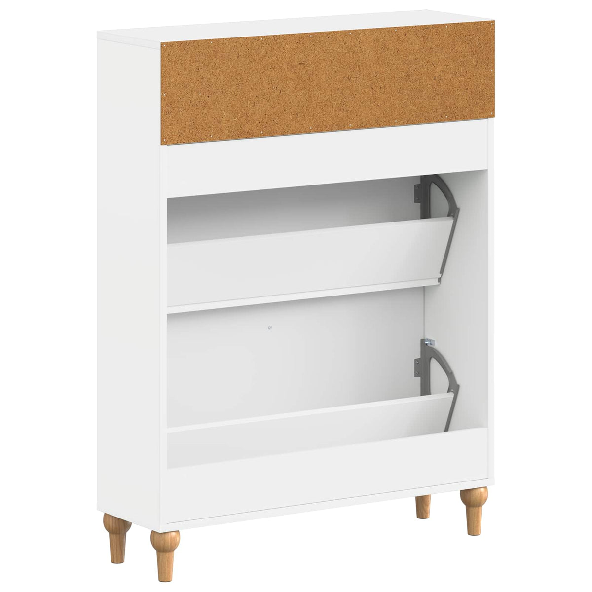 Skříň Na Obuv Alkmaar 78 X 24 X 103 Cm Kompozitní Dřevo