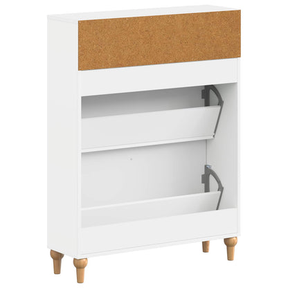 Skříň Na Obuv Alkmaar 78 X 24 X 103 Cm Kompozitní Dřevo