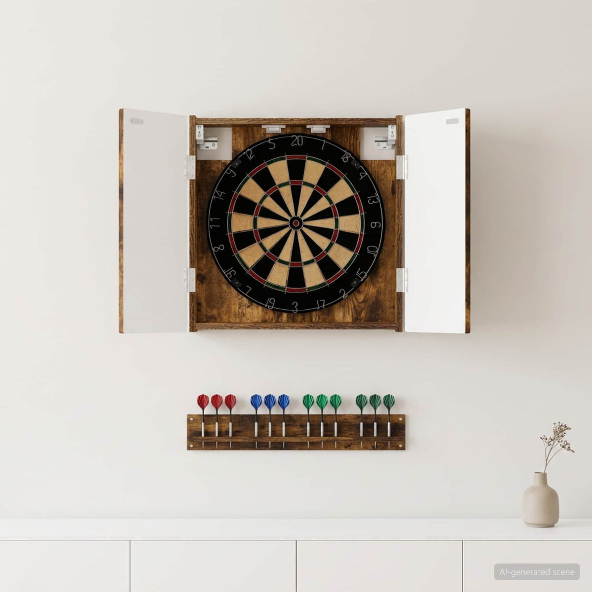 Skříň Na Terče Delft 52,5 X 10,5 X 53,5 Cm