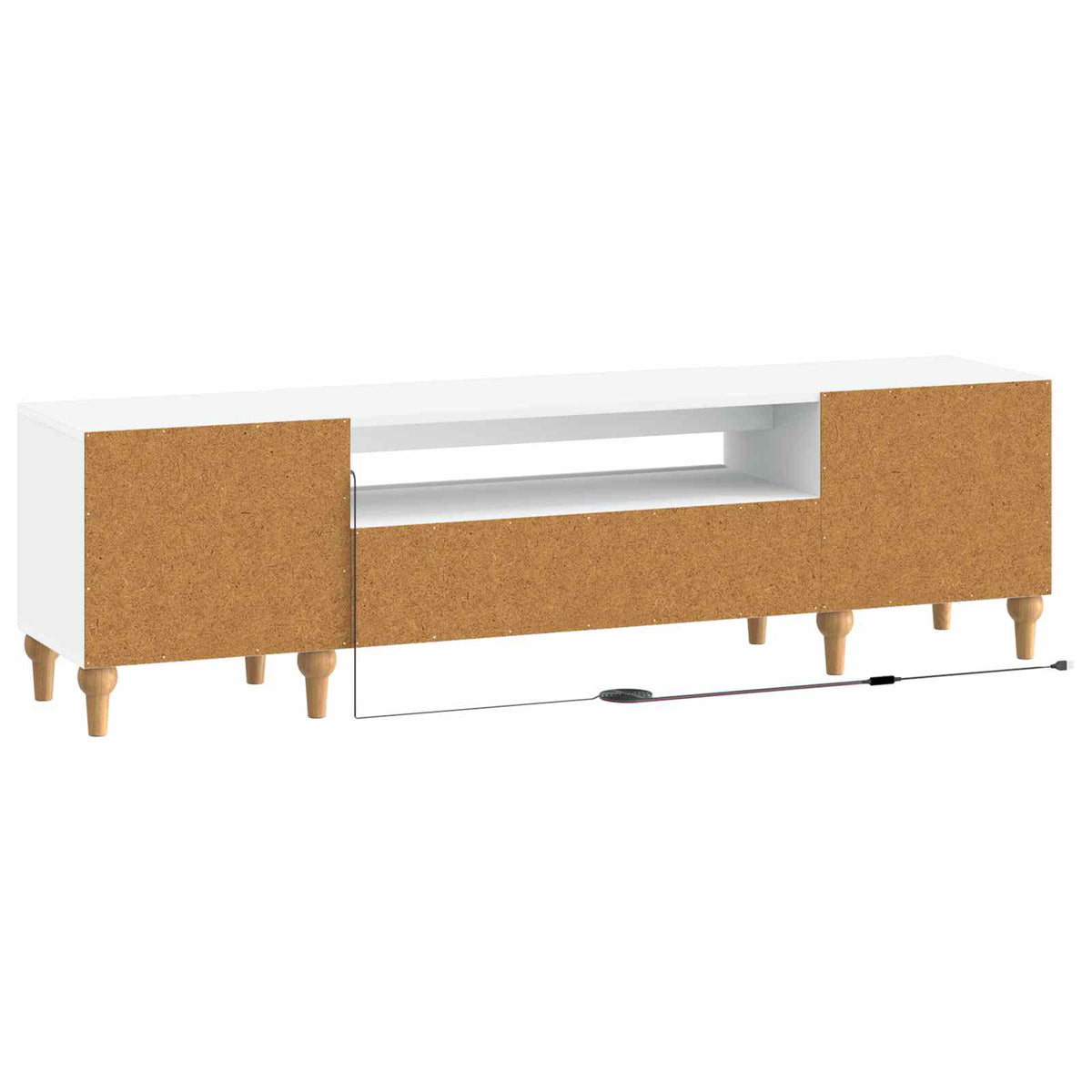 Led Tv Skříň Alkmaar 153 X 35 X 43 Cm Kompozitní Dřevo