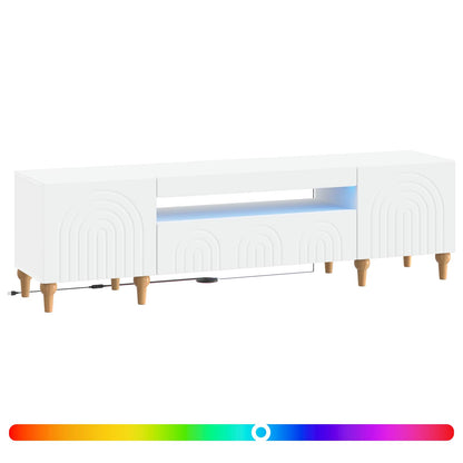 Led Tv Skříň Alkmaar 153 X 35 X 43 Cm Kompozitní Dřevo