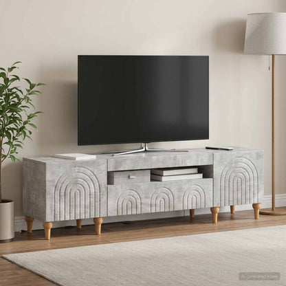 Led Tv Skříň Alkmaar 153 X 35 X 43 Cm Kompozitní Dřevo