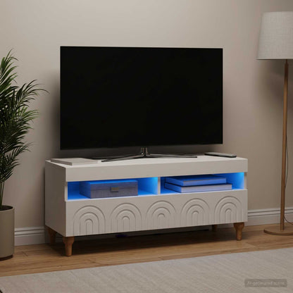 Led Tv Skříň Alkmaar 100 X 35 X 43 Cm Kompozitní Dřevo