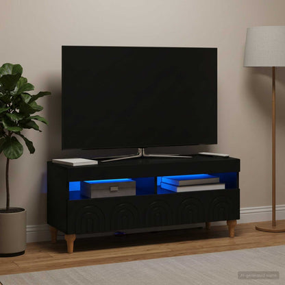 Led Tv Skříň Alkmaar 100 X 35 X 43 Cm Kompozitní Dřevo