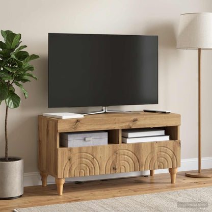 Led Tv Skříň Alkmaar 81 X 35 X 43 Cm Kompozitní Dřevo