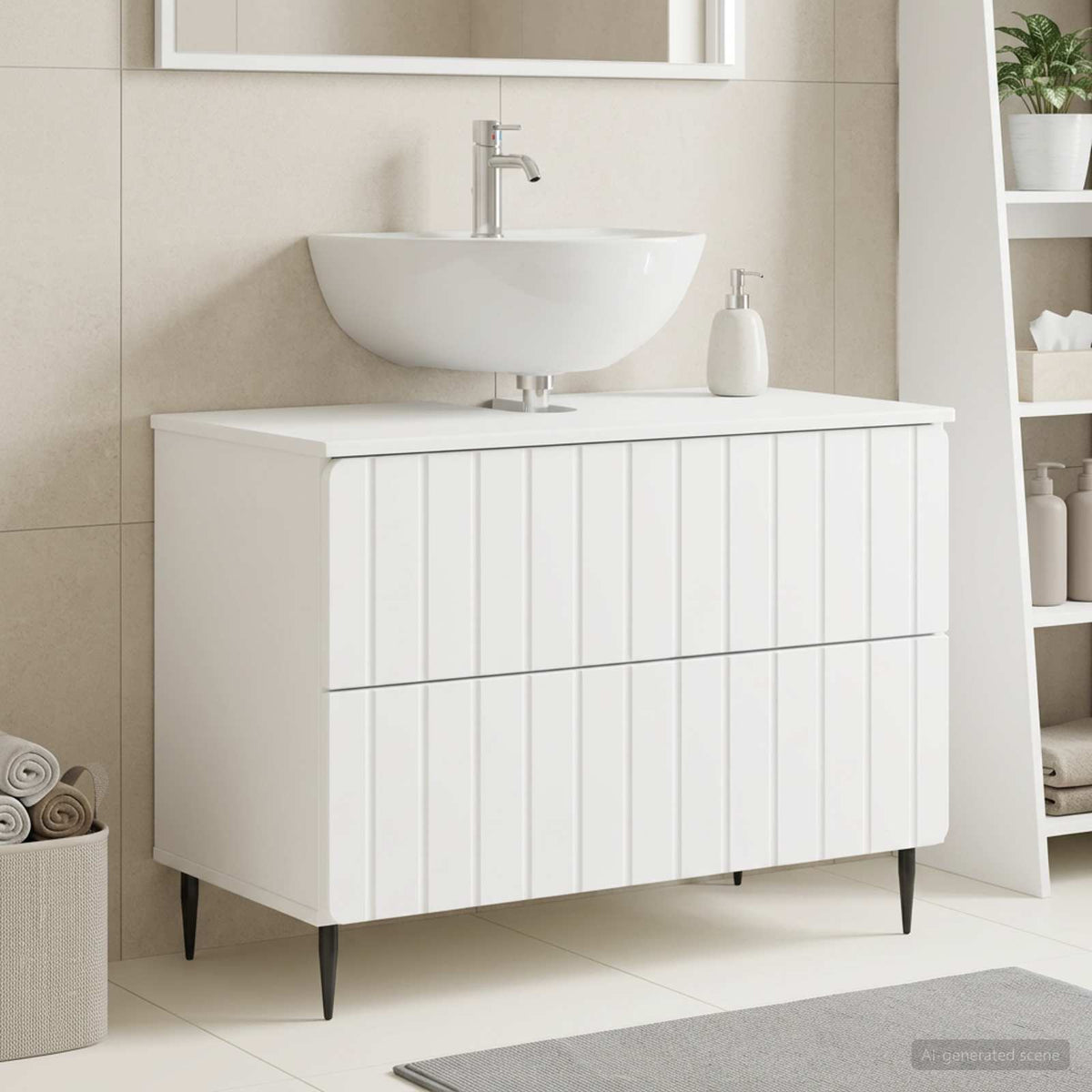Skříňka Pod Umyvadlo Zwolle 82 X 41 X 58,5 Cm