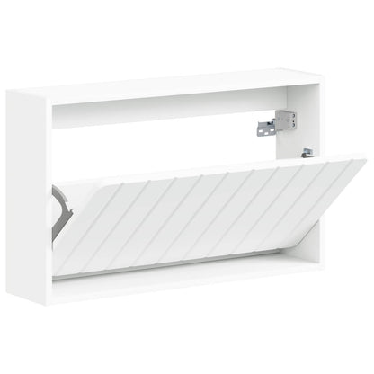 Nástěnná Skříň Na Boty Zwolle 71 X 17 X 43 Cm Kompozitní Dřevo