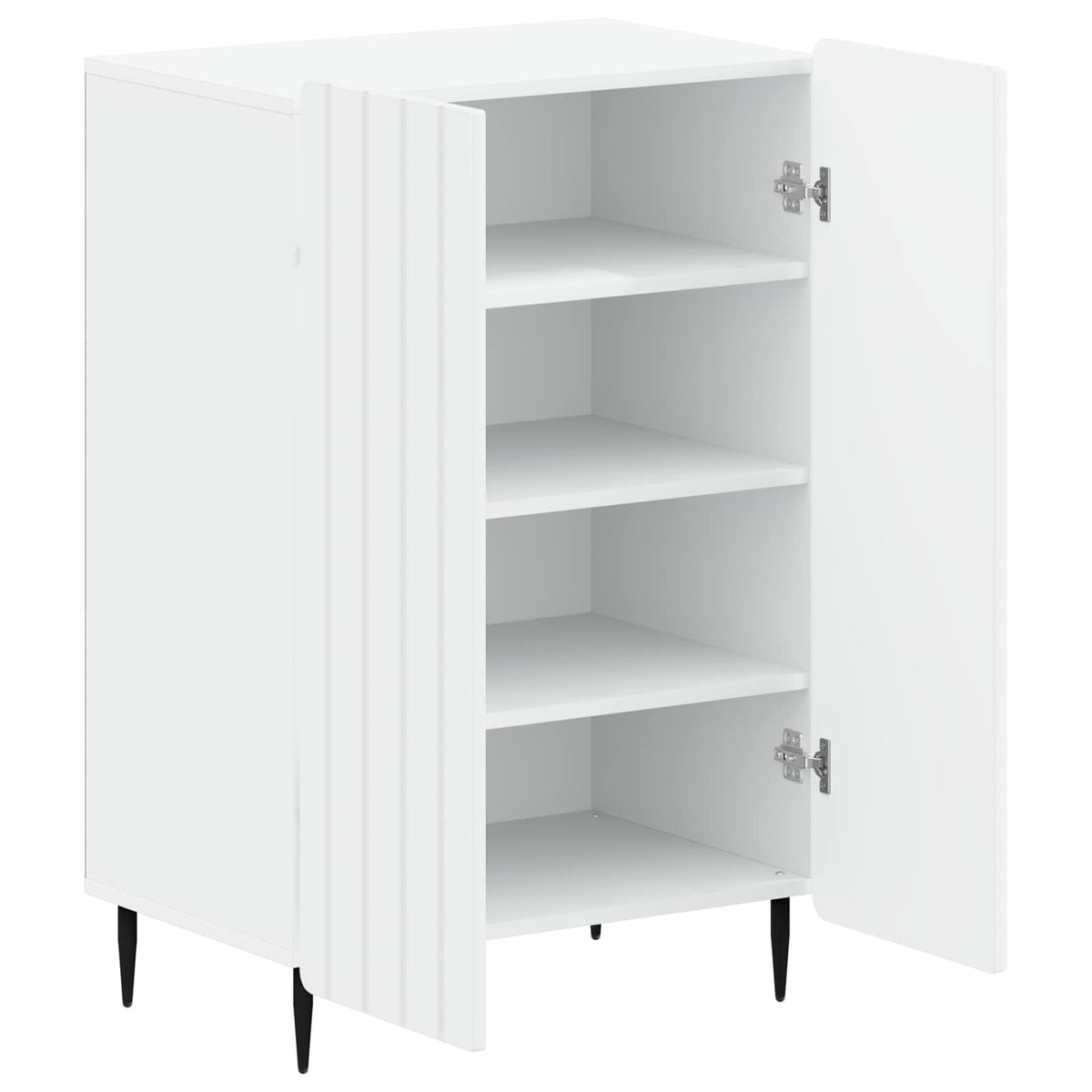 Skříň Na Obuv Zwolle 59,5 X 39,5 X 91,5 Cm Kompozitní Dřevo
