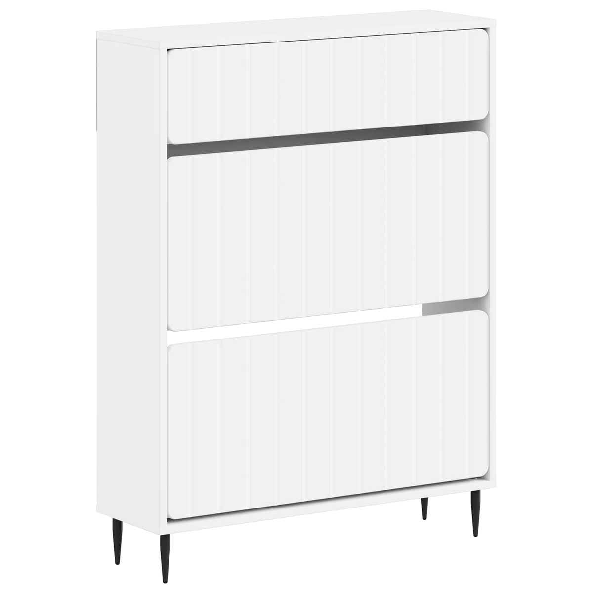 Skříň Na Obuv Zwolle 78 X 24 X 103 Cm Kompozitní Dřevo