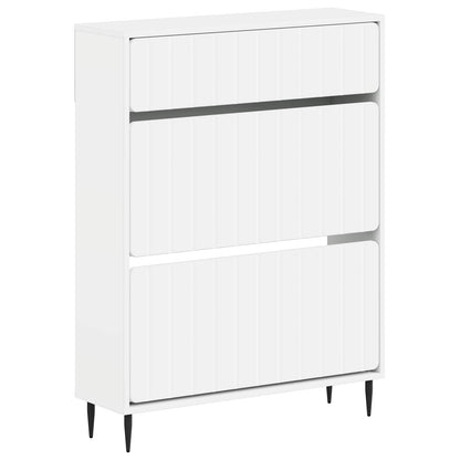 Skříň Na Obuv Zwolle 78 X 24 X 103 Cm Kompozitní Dřevo