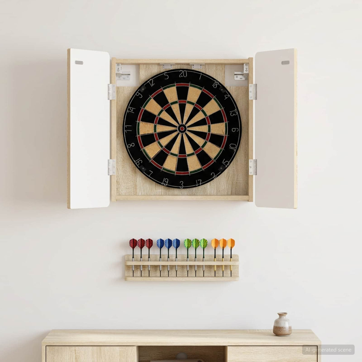 Skříň Na Terče Zwolle 52,5 X 10,5 X 57,5 Cm