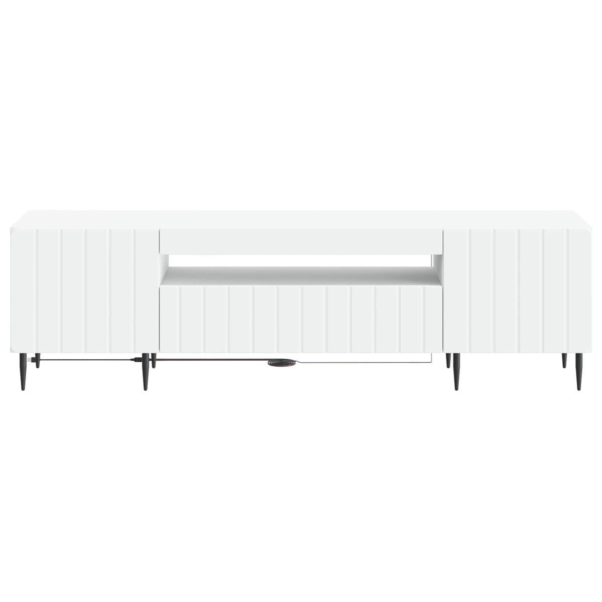 Led Tv Skříň Zwolle 153 X 35 X 43 Cm Kompozitní Dřevo