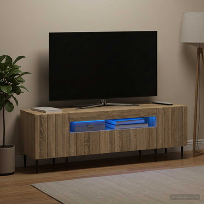 Led Tv Skříň Zwolle 153 X 35 X 43 Cm Kompozitní Dřevo