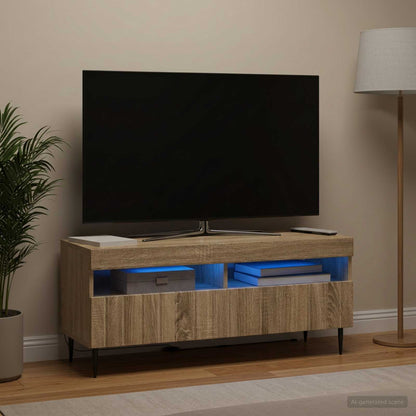 Led Tv Skříň Zwolle 100 X 35 X 43 Cm Kompozitní Dřevo