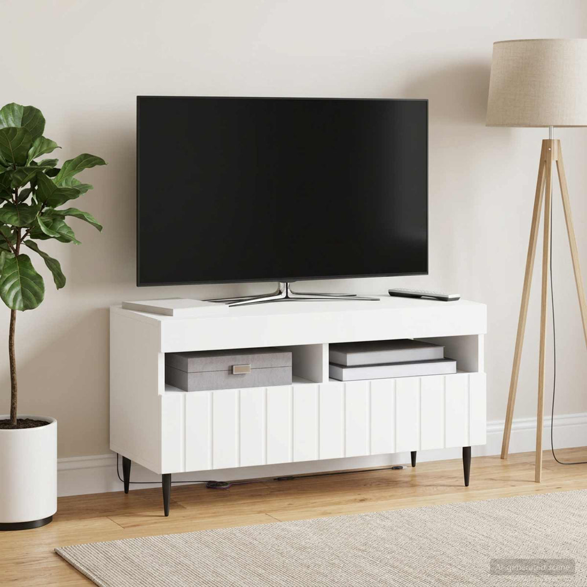 Led Tv Skříň Zwolle 81 X 35 X 43 Cm Kompozitní Dřevo