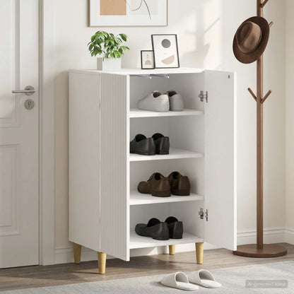 Skříň Na Obuv Arnhem 59,5 X 39,5 X 90 Cm Kompozitní Dřevo