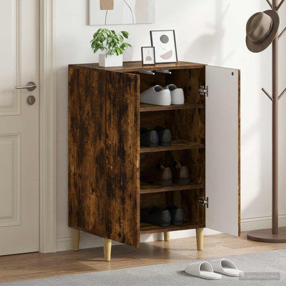Skříň Na Obuv Arnhem 59,5 X 39,5 X 90 Cm Kompozitní Dřevo