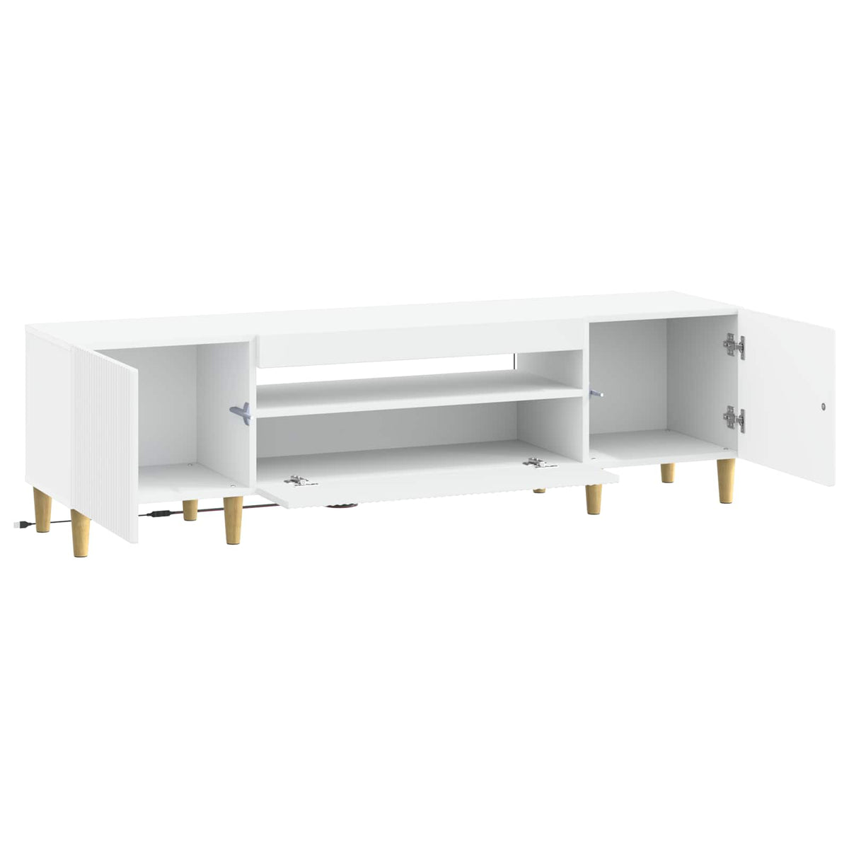Led Tv Skříň Arnhem 153 X 35 X 43 Cm Kompozitní Dřevo