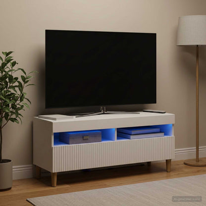 Led Tv Skříň Arnhem 100 X 35 X 43 Cm Kompozitní Dřevo