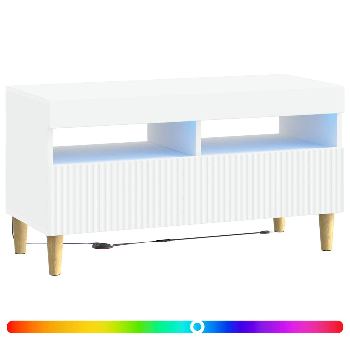 Led Tv Skříň Arnhem 81 X 35 X 43 Cm Kompozitní Dřevo