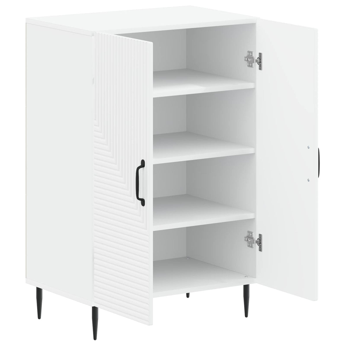 Skříň Na Obuv Haarlem 59,5 X 39,5 X 89,5 Cm Kompozitní Dřevo