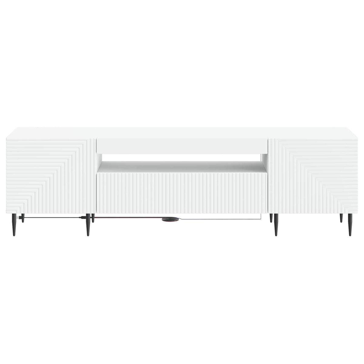 Led Tv Skříň Haarlem 153 X 35 X 43 Cm Kompozitní Dřevo