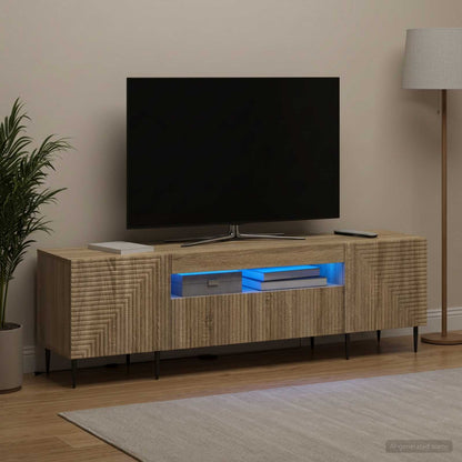 Led Tv Skříň Haarlem 153 X 35 X 43 Cm Kompozitní Dřevo