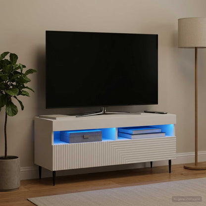 Led Tv Skříň Haarlem 100 X 35 X 43 Cm Kompozitní Dřevo