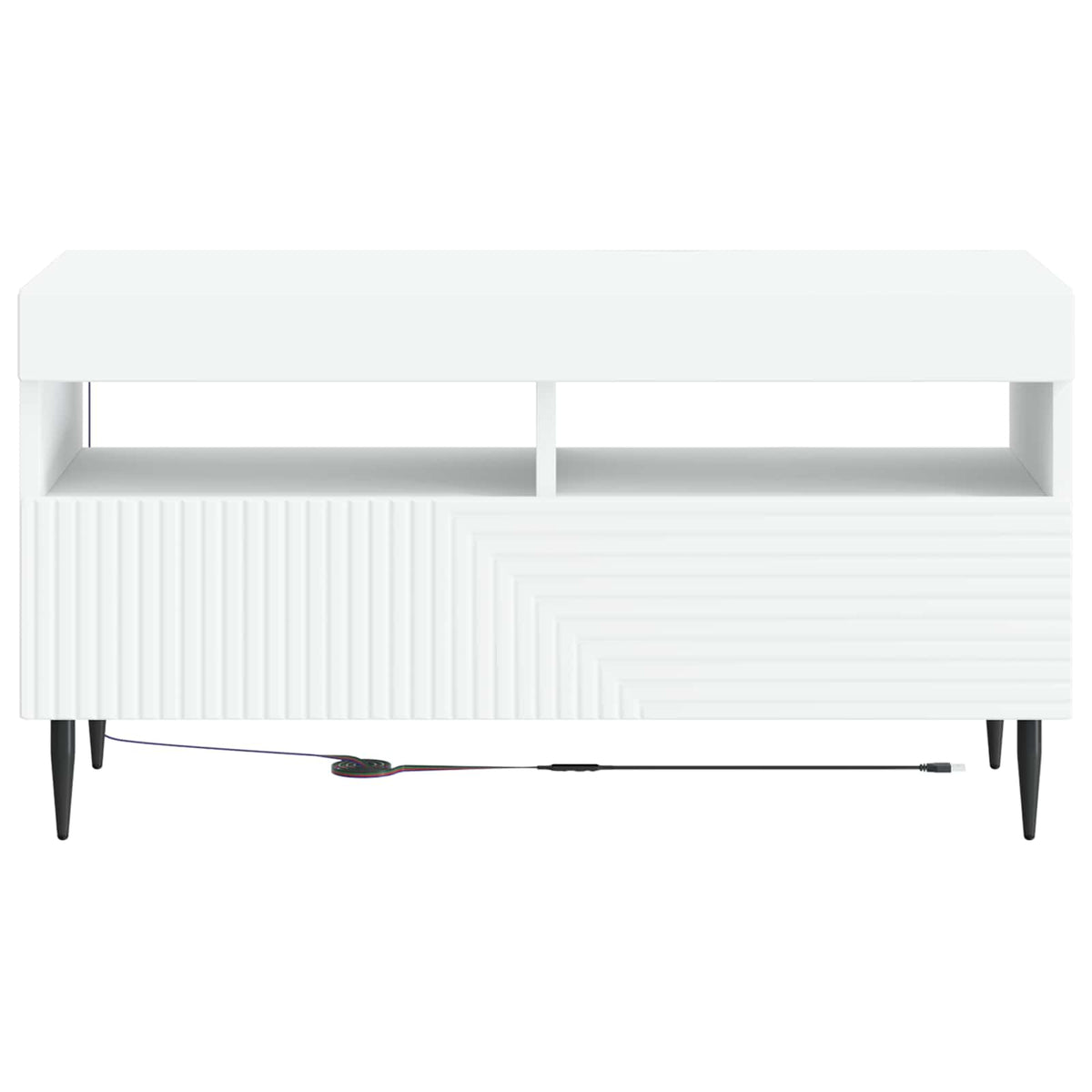 Led Tv Skříň Haarlem 81 X 35 X 43 Cm Kompozitní Dřevo