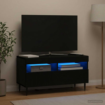 Led Tv Skříň Haarlem 81 X 35 X 43 Cm Kompozitní Dřevo