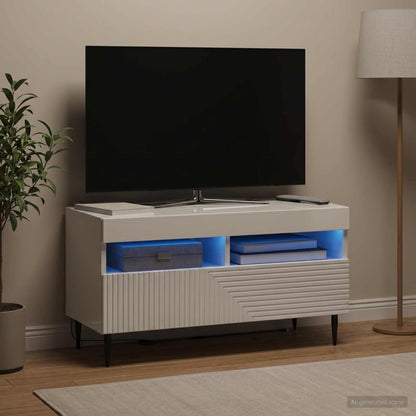 Led Tv Skříň Haarlem 81 X 35 X 43 Cm Kompozitní Dřevo