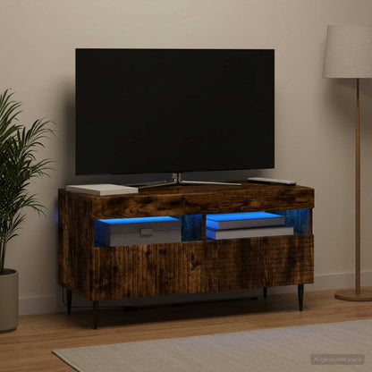 Led Tv Skříň Haarlem 81 X 35 X 43 Cm Kompozitní Dřevo