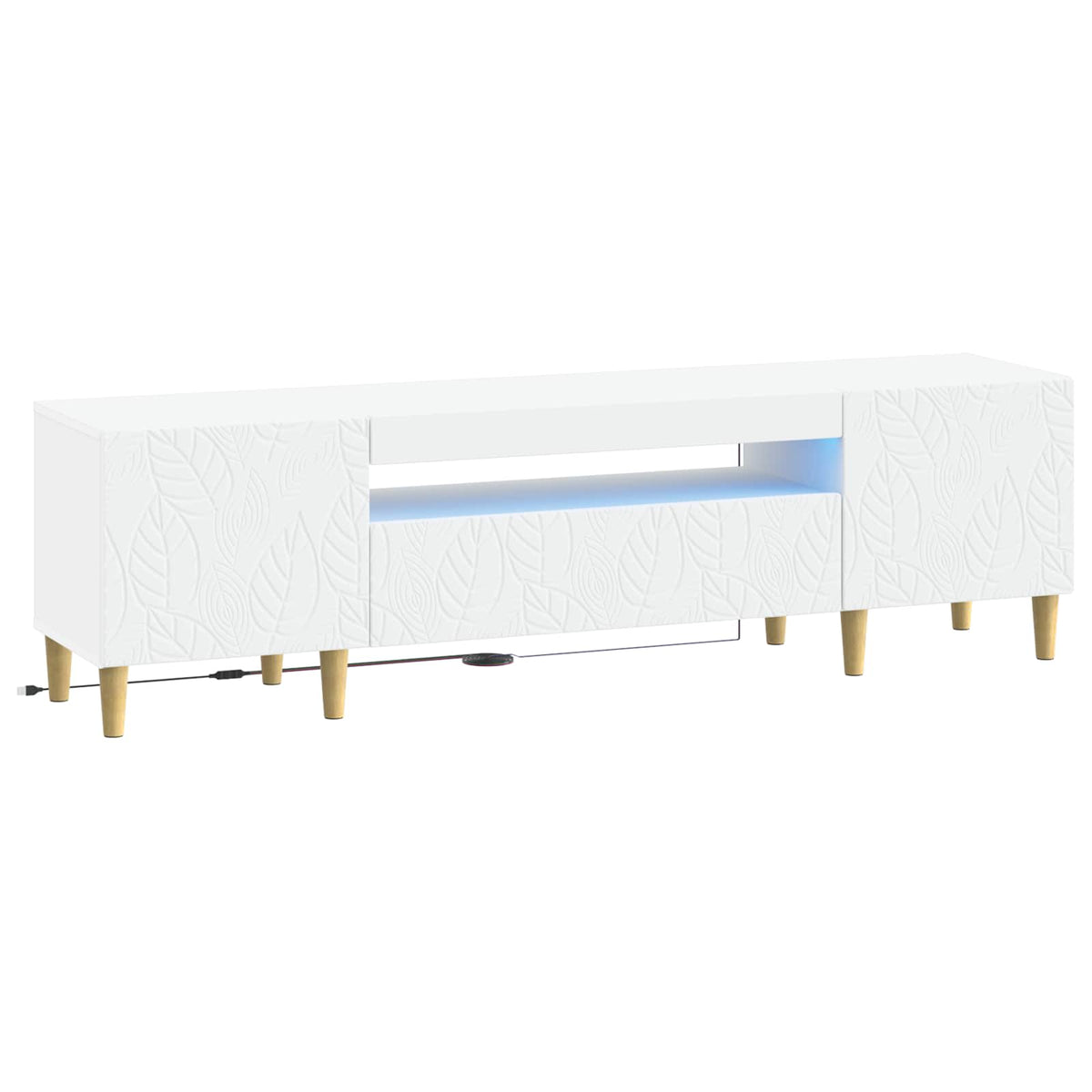Led Tv Skříň Delft 153 X 35 X 43 Cm Kompozitní Dřevo