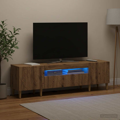Led Tv Skříň Delft 153 X 35 X 43 Cm Kompozitní Dřevo