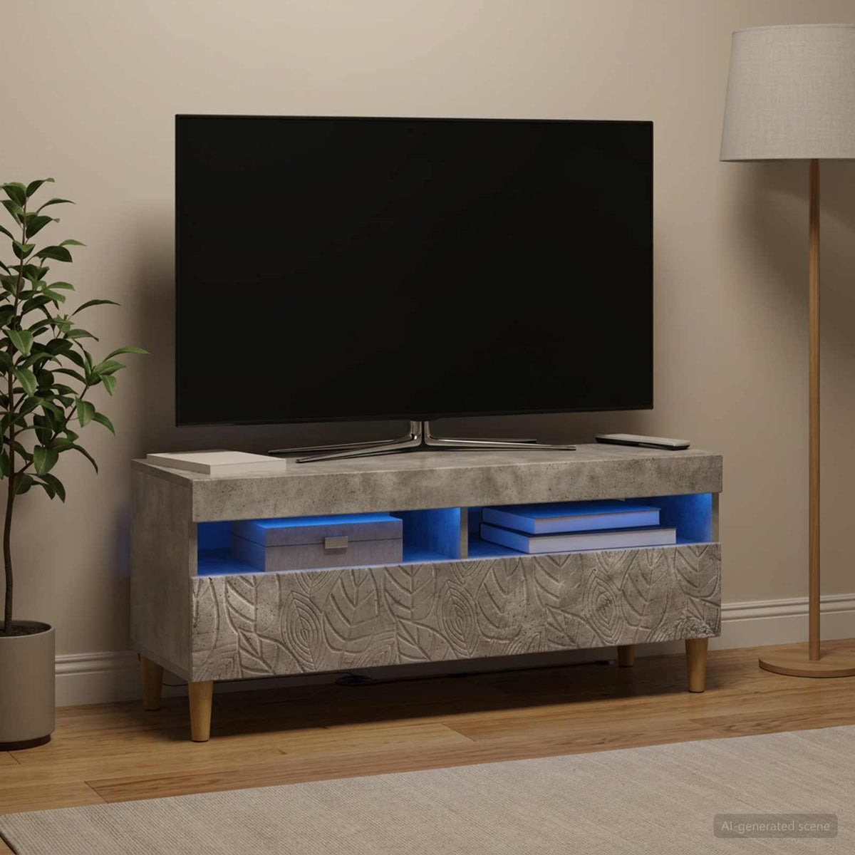Led Tv Skříň Kompozitní Dřevo