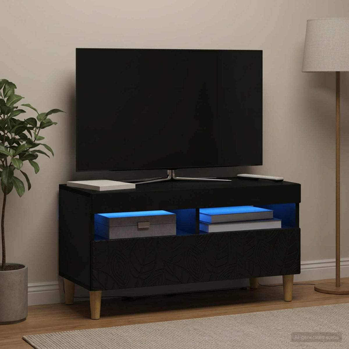 Led Tv Skříň Kompozitní Dřevo