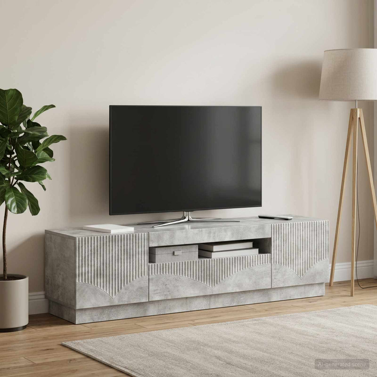 Led Tv Skříň Kompozitní Dřevo