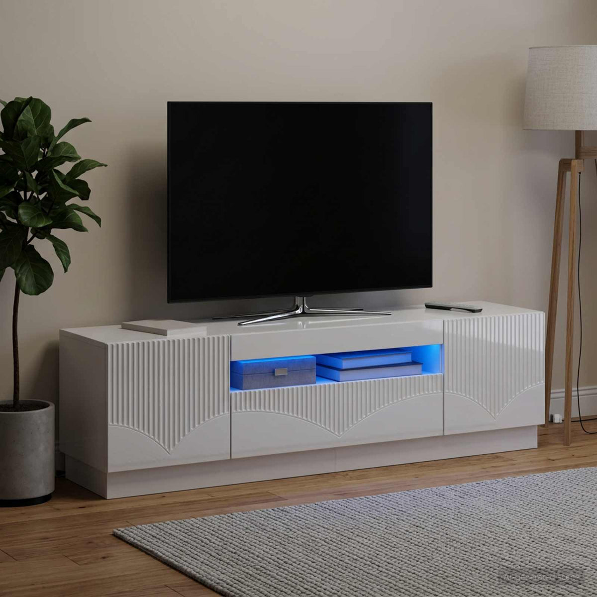 Led Tv Skříň Kompozitní Dřevo