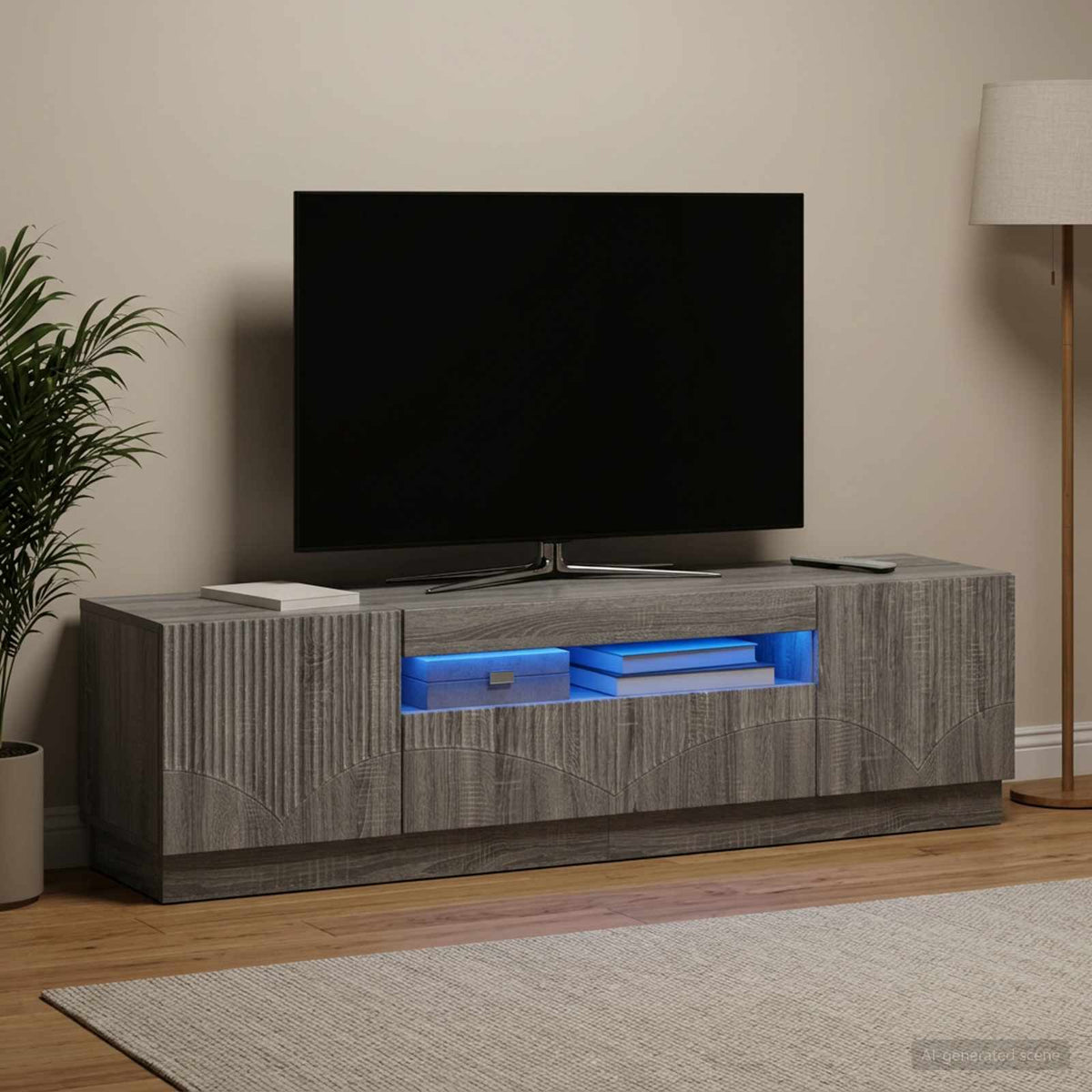 Led Tv Skříň Kompozitní Dřevo