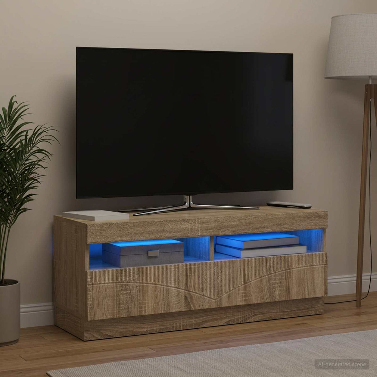 Led Tv Skříň Kompozitní Dřevo