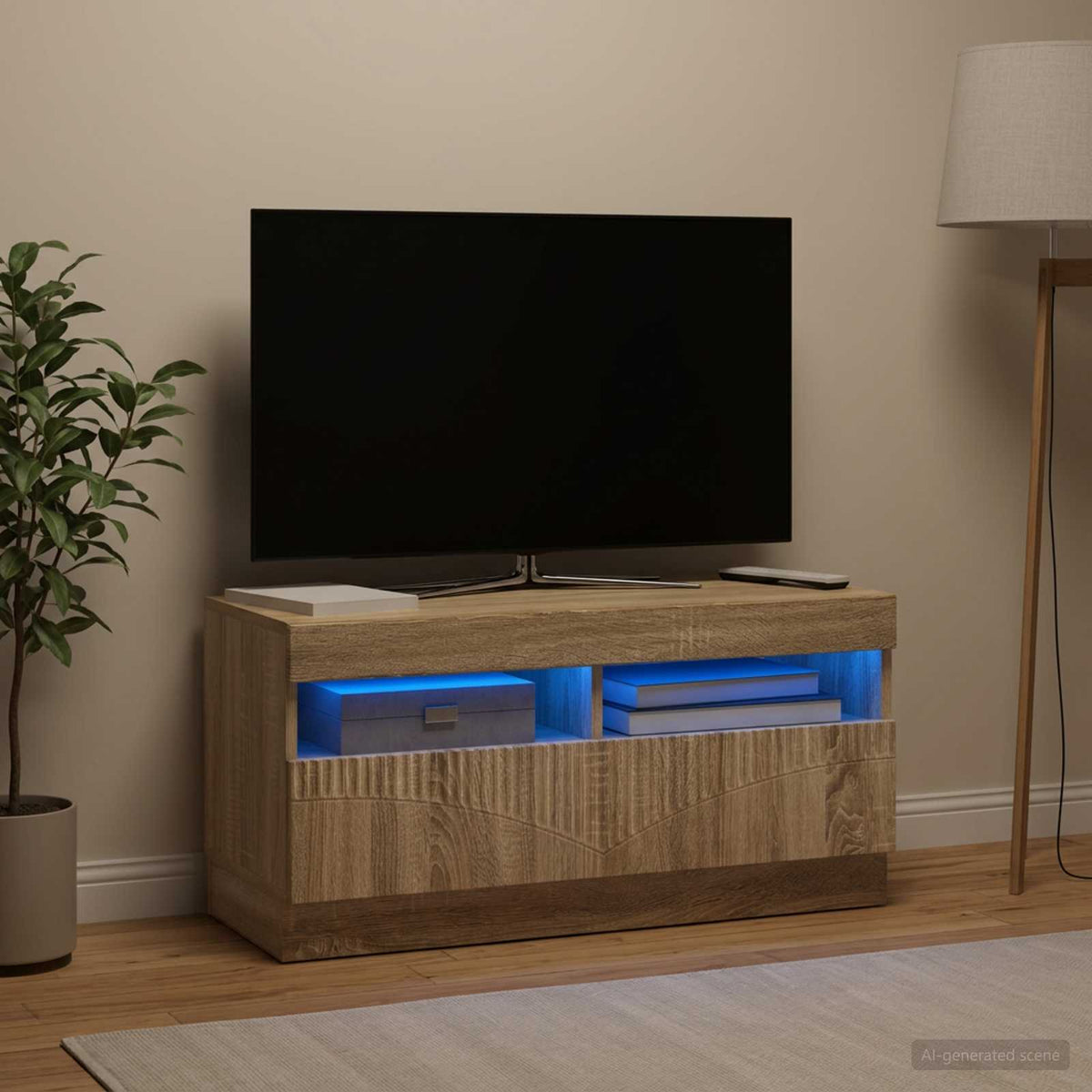 Led Tv Skříň Kompozitní Dřevo