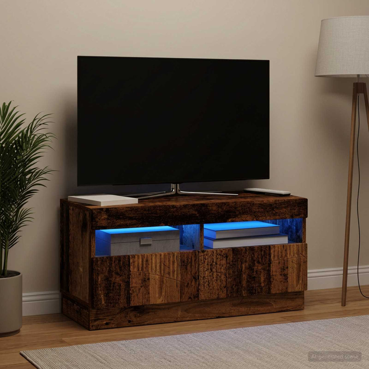 Led Tv Skříň Kompozitní Dřevo