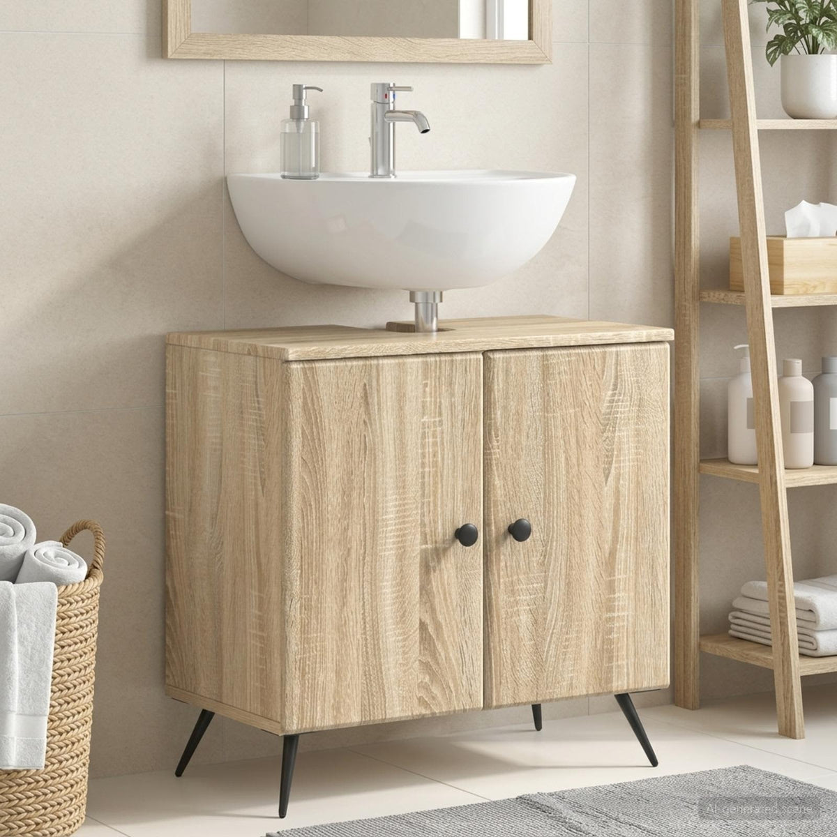 Skříňka Pod Umyvadlo Breda 59,5 X 31,5 X 59 Cm
