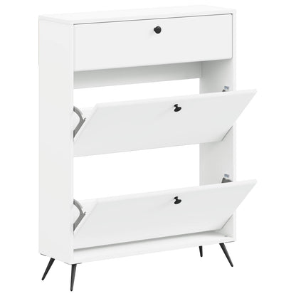 Skříň Na Obuv Breda 78 X 24 X 103 Cm Kompozitní Dřevo