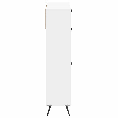 Skříň Na Obuv Breda 78 X 24 X 103 Cm Kompozitní Dřevo
